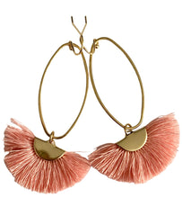 Load image into Gallery viewer, PARADISO - Caprioska Tassel Earrings
