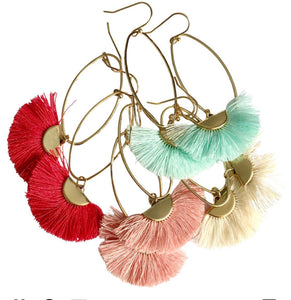 PARADISO - Caprioska Tassel Earrings